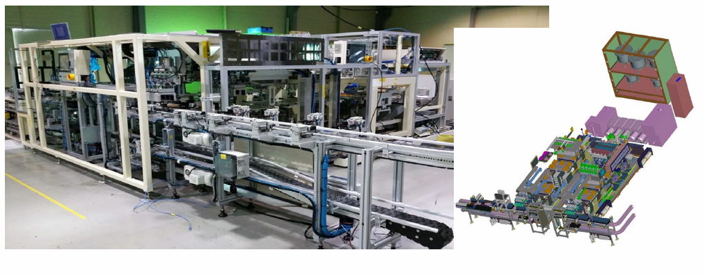 Manufacturing systems for auto batteries equipment